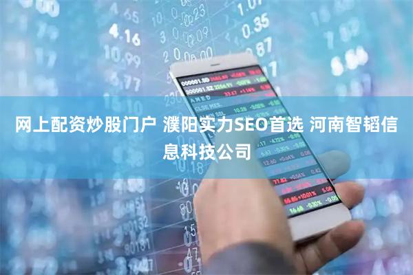 网上配资炒股门户 濮阳实力SEO首选 河南智韬信息科技公司